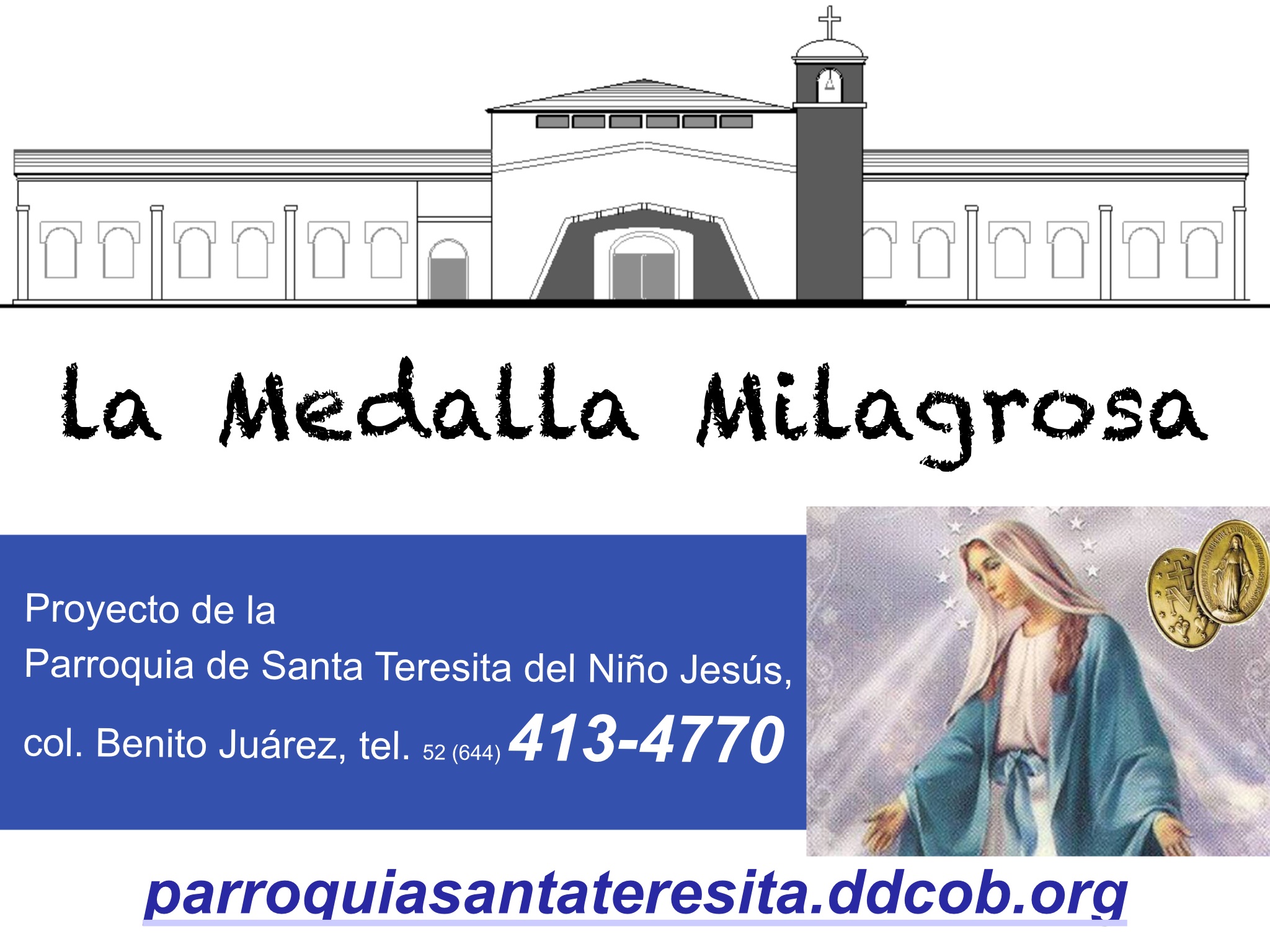 Templo de la Medalla Milagrosa, . | Diócesis de Ciudad Obregón